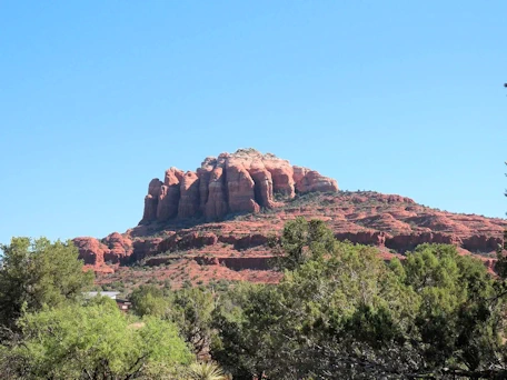 Sedona Canyon, AZ: Red Rock Table Top Mountain