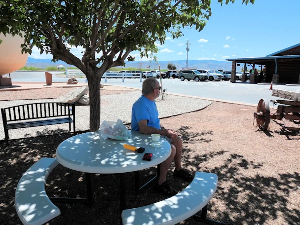 A Shady place to eat your ice cream