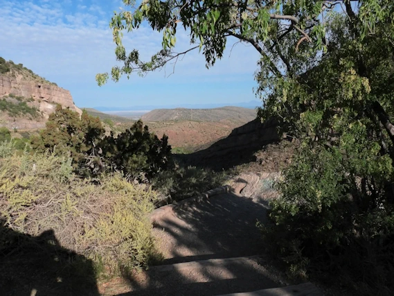 Fresnel Creek looking West
