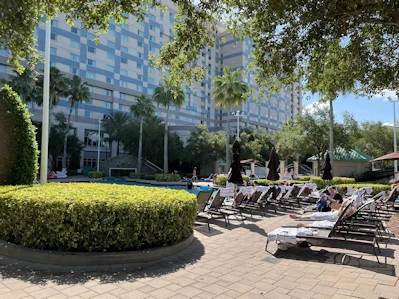 Signia Pool Lounge Area