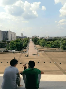 Looking East from the Grande Arche