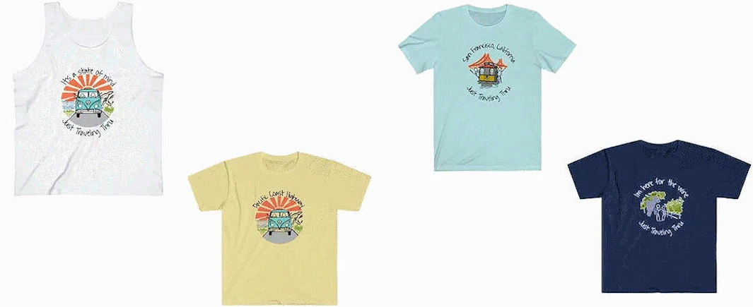 Come Explore our Tee Shirt Shop!