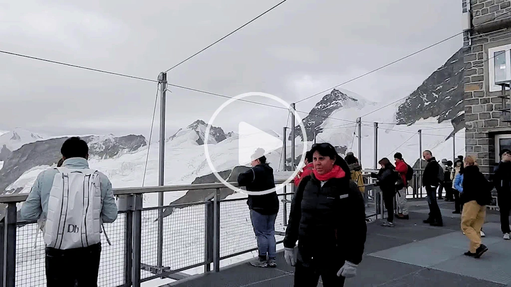 Our Jungfraujoch Observation Platform Video